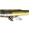 Image 7 : PAIR OF BRASS BBL. FLINTLOCK OFFICER'S PISTOLS BY