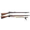 Image 1 : 2 SPRINGFIELD 1884 TRAPDOOR RIFLES.