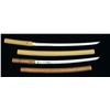 Image 1 : 2 JAPANESE WAKIZASHI SWORD IN STORAGE MOUNTS.