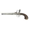 Image 2 : QUEEN ANNE CANON BARREL BOXLOCK FLINTLOCK PISTOL
