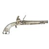 Image 1 : SCOTTISH ALL METAL PISTOL WITH RAMS HORN BUTT.