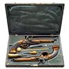 Image 1 : HIGH QUALITY CONDITION PAIR OF FLINTLOCK TARGET