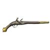 Image 1 : OTTOMAN LONG BARREL FLINTLOCK PISTOL.