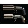 Image 1 : 2 MARIETTE BREVETE RING TRIGGER PEPPERBOX PISTOLS.