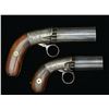 Image 2 : 2 FINE PEPPERBOX REVOLVERS.