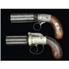 Image 2 : TWO CIRCA 1840 PEPPERBOX REVOLVERS.