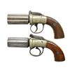 Image 2 : 2 BRITISH BARHAMMER PERCUSSION PEPPERBOX