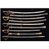 Image 1 : 5 CIVIL WAR SWORDS.