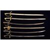 Image 1 : 6 CIVIL WAR ERA US OFFICERS SWORDS.