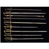Image 1 : 8 CIVIL WAR SMALL SWORDS.