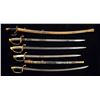 Image 3 : 6 US SWORDS & A CIVIL WAR SHOVEL.