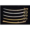 Image 3 : GROUP OF 9 CIVIL WAR LIGHT ARTILLERY SABERS.