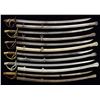 Image 1 : GROUP OF 11 CIVIL WAR CAVALRY SABERS.