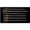 Image 2 : 9 M1840 NCO SWORDS & 5 M1840 MUSICIANS SWORDS.