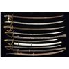 Image 3 : 8 US CAVALRY SABERS & 3 LOOSE CAVALRY BLADES.