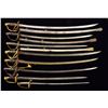 Image 1 : 8 AMERICAN MILITARY SWORDS.