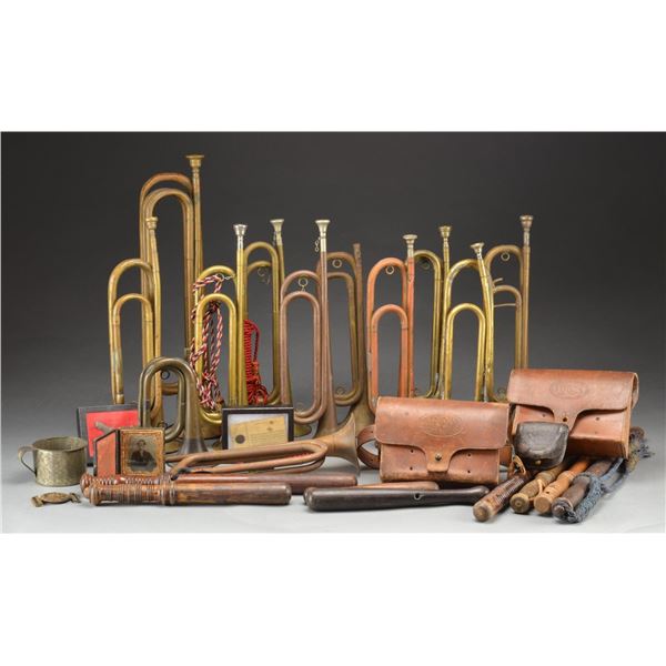 BUGLES, BLANKETS, BILLY CLUBS & MORE.