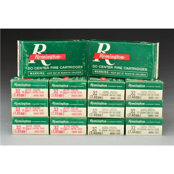 GROUP OF 32 ACP AMMUNITION.