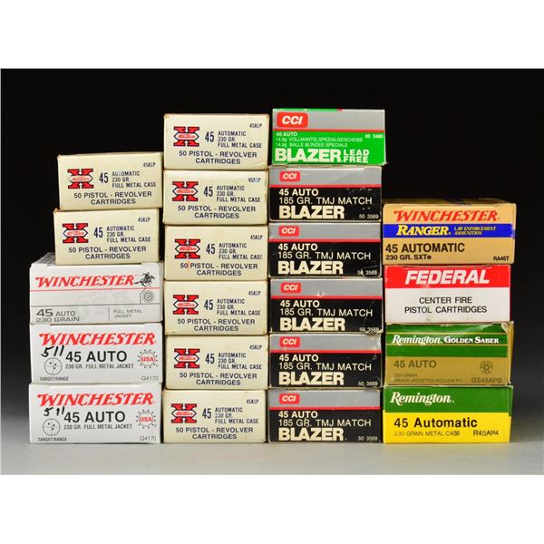 1,050 RDS. OF MIXED 45 ACP.