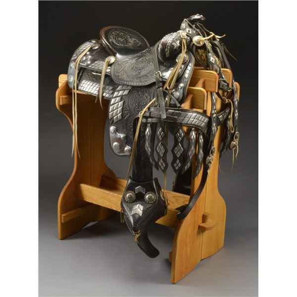 HIGH GRADE WALTER BOYT PARADE SADDLE.