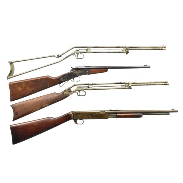 4 HAMILTON RIMFIRE RIFLES.