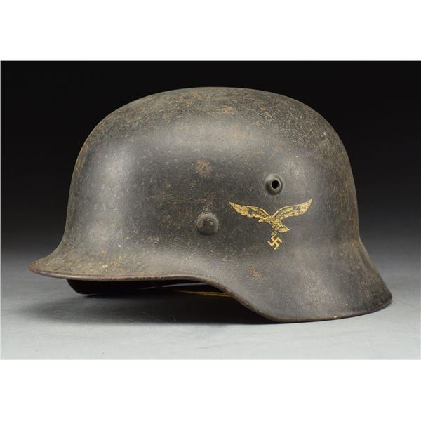 WWII GERMAN LUFTEWAFFE M1940 HELMET.