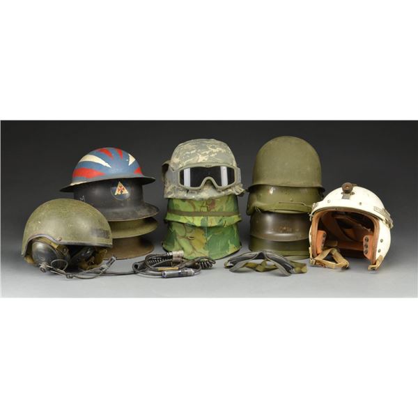 39 US HELMETS FROM WWI TO POST VIETNAM.