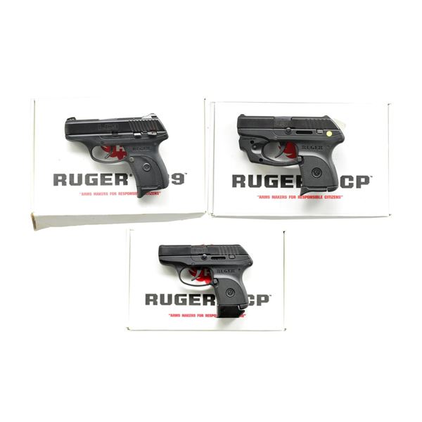 RUGER LC9 & LCP DAO SEMI AUTO PISTOLS.