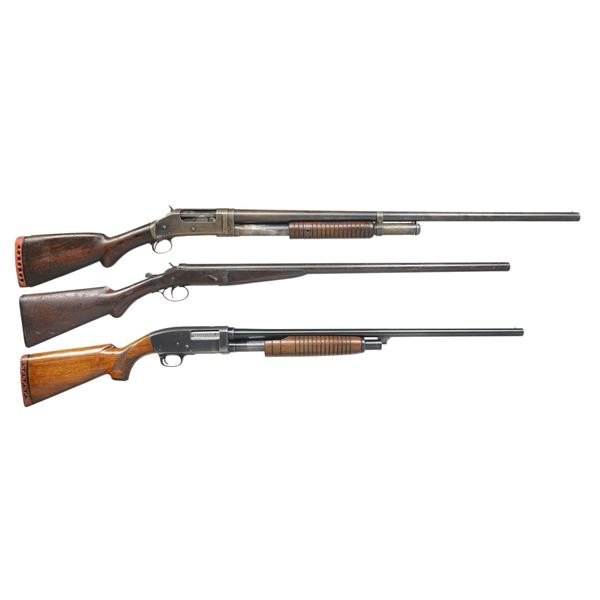 WINCHESTER, FOLSOM & WARDS SHOTGUNS.