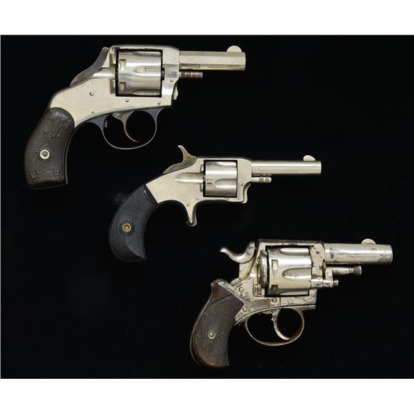 H & R, AETNA & BULLDOG REVOLVERS.