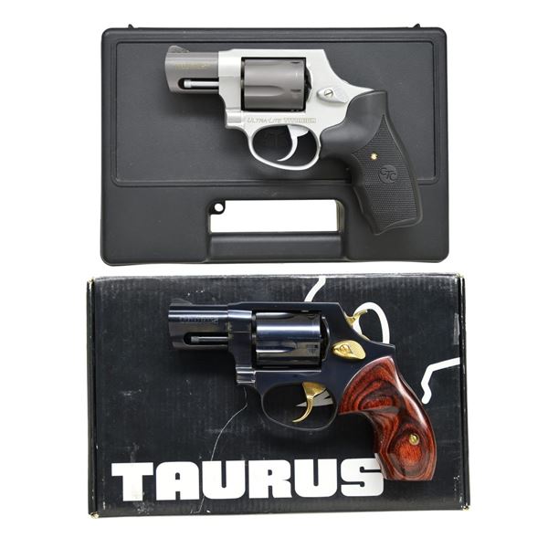 2 TAURUS MODEL 85 DA REVOLVERS.