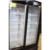 Image 4 : NEW 1000L UPRIGHT DOUBLE SLIDING GLASS DOOR COOLER