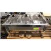 Image 1 : STAINLESS STEEL CHAFING DISH W/ 3 - 1/3 SIZE