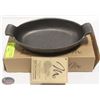 Image 1 : NEW 8" X 5.75" OVAL CAST IRON CASSEROLE SKILLET