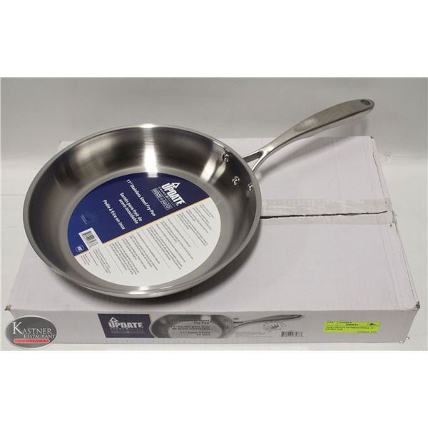 NEW UPDATE INTERNATIONAL 11" S/S FRY PAN