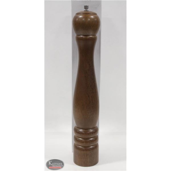 NEW JOHNSON ROSE 15  WOODEN PEPPER MILL