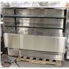 Image 1 : 5' STAINLESS STEEL & GLASS REACH-IN DISPLAY COOLER