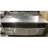 Image 1 : S/S REFRIGERATED PREP CABINET W/ OPEN TOP *NO TOP