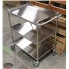 Image 2 : NEW STAINLESS STEEL BUSSING CART