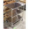 Image 3 : NEW STAINLESS STEEL BUSSING CART