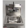 NEW STAINLESS STEEL WALL MOUNT HAND SINK