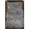 Image 1 : CASE OF 1000 CARRY-OUT PLASTIC FORKS