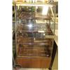 Image 1 : QBD CURVED GLASS LIGHTED PASTERY DISPLAY CASE