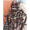 Image 2 : LARGE LOT OF ASSORTED RED TABLE BASES
