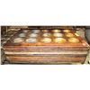 Image 1 : GROUP OF 13 LARGE MUFFIN PANS