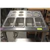 Image 2 : CUTLERY AND CONDIMENT STAINLESS STEEL CART