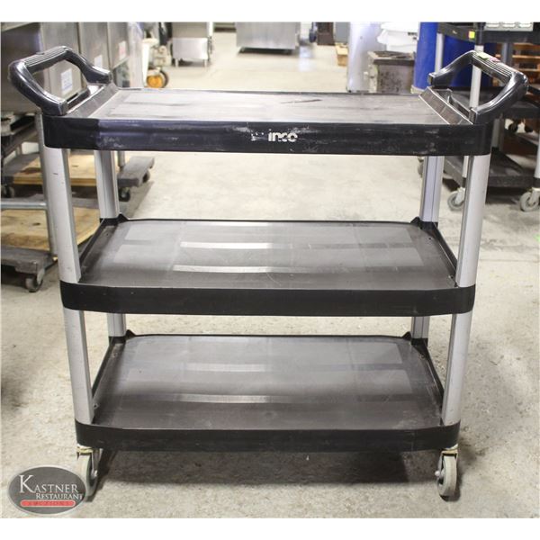 3 TIER WHEELED BUSSING CART