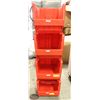 Image 1 : LOT OF 5 PLASTIC STACKABLE BINS AKROBINS