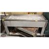 Image 1 : 5 FOOT STAINLESS STEEL STEAM TABLE