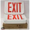 NEW LUMACELL PLASTIC LED EXIT SIGN